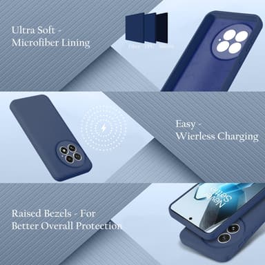 OnePlus 13 Suojakuori Kotelo Case (sininen)