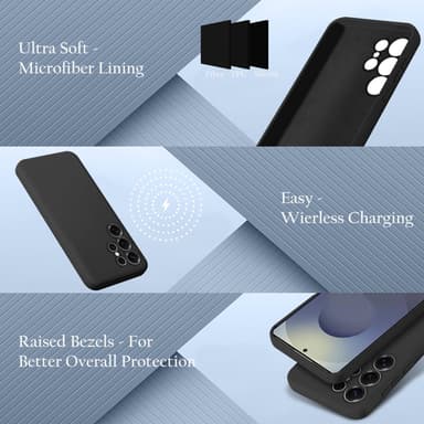 Samsung Galaxy S25 Ultra Suojakuori Kotelo Case (musta)