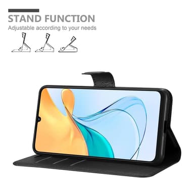 ZTE Blade V50 Vita Suojakuori Lompakkokotelo (Musta)