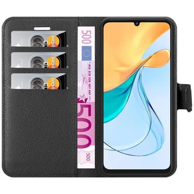 ZTE Blade V50 Vita Suojakuori Lompakkokotelo (Musta)