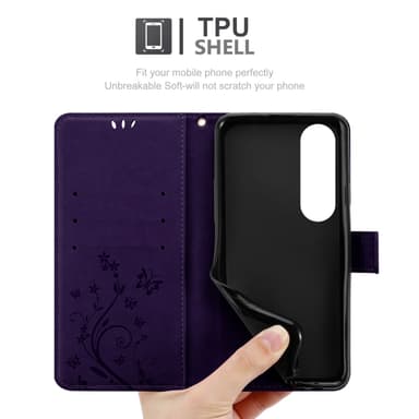 OnePlus Nord CE4 Lite Suojakuori Lompakkokotelo Kukka