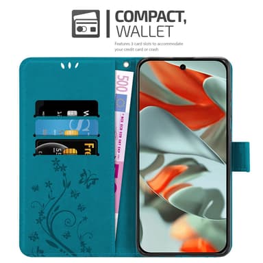 Google Pixel 9 PRO XL Suojakuori Lompakkokotelo Kukka