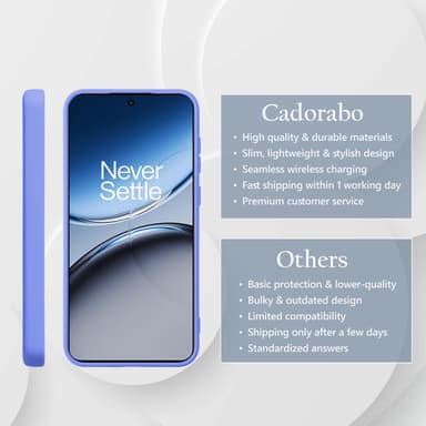 OnePlus Nord 4 Suojakuori Kotelo Case (violetti)