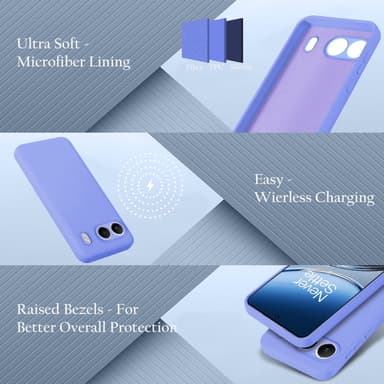 OnePlus Nord 4 Suojakuori Kotelo Case (violetti)