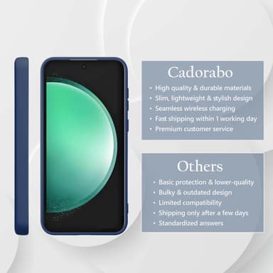 Samsung Galaxy S24 FE Suojakuori Kotelo Case (sininen)