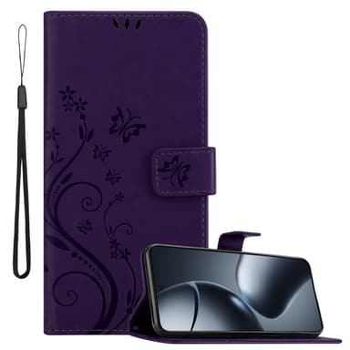 Xiaomi 14T Pro Suojakuori Lompakkokotelo Kukka