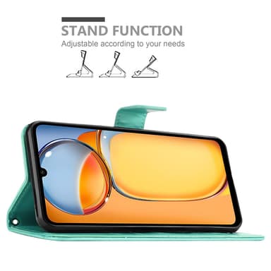 Xiaomi Redmi 13C Suojakuori Lompakkokotelo Kukka