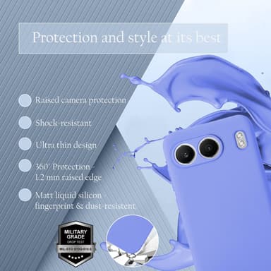 OnePlus Nord 4 Suojakuori Kotelo Case (violetti)