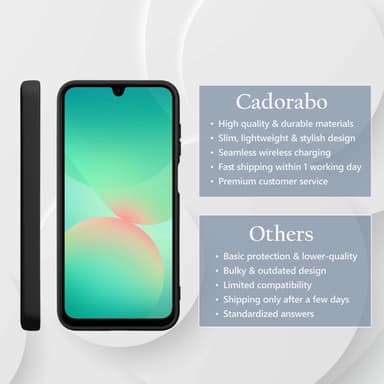 Samsung Galaxy A26 Suojakuori Kotelo Case (musta)
