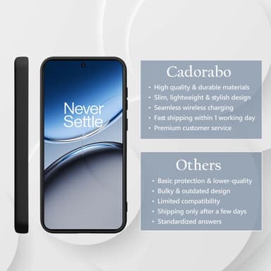 OnePlus Nord 4 Suojakuori Kotelo Case (musta)