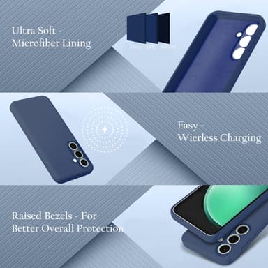 Samsung Galaxy S24 FE Suojakuori Kotelo Case (sininen)