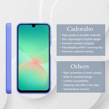Samsung Galaxy A26 Suojakuori Kotelo Case (violetti)