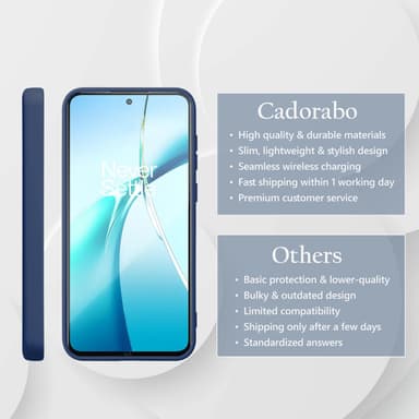OnePlus Nord CE4 Lite Suojakuori Kotelo Case (sininen)