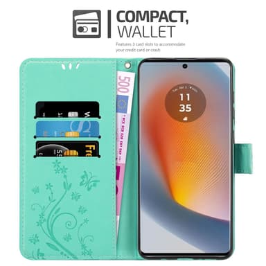 Motorola Moto Edge 50 Fusion Suojakuori Lompakkokotelo