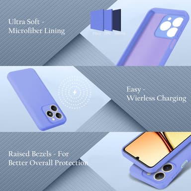 Realme C61 / C63 Suojakuori Kotelo Case (violetti)