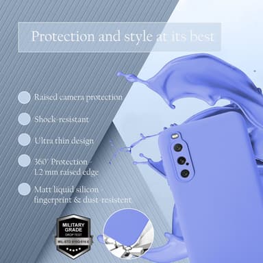 Sony Xperia 10 V Suojakuori Kotelo Case (violetti)