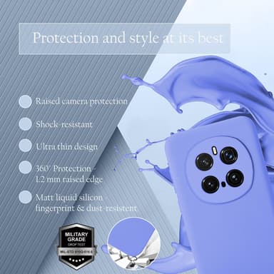 Honor Magic 7 Pro Suojakuori Kotelo Case (violetti)