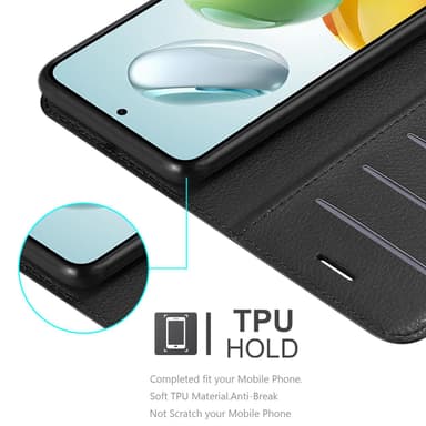 Honor 200 Smart Suojakuori Lompakkokotelo (Musta)