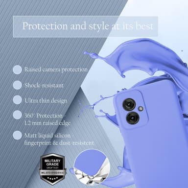 Motorola Moto G55 Suojakuori Kotelo Case (violetti)