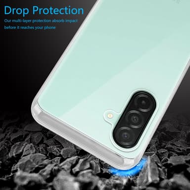 Samsung Galaxy A26 Suojakuori Kotelo Case (Läpinäkyvä)