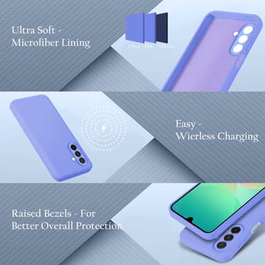 Samsung Galaxy A26 Suojakuori Kotelo Case (violetti)