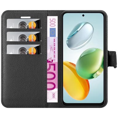 Honor 200 Smart Suojakuori Lompakkokotelo (Musta)