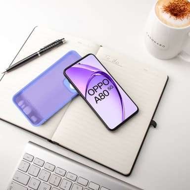 Oppo A80 Suojakuori Kotelo Case (violetti)