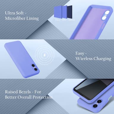 Sony Xperia 10 VI Suojakuori Kotelo Case (violetti)