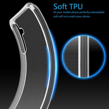 Samsung Galaxy A16 Suojakuori Kotelo Case (Läpinäkyvä)