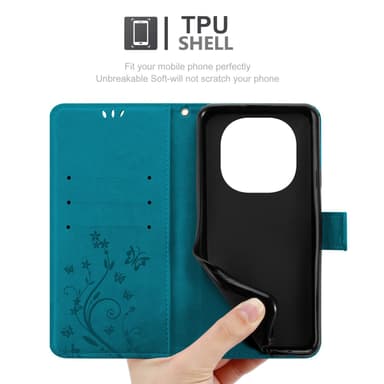 Xiaomi RedMi Note 14 Pro 4G Suojakuori Lompakkokotelo