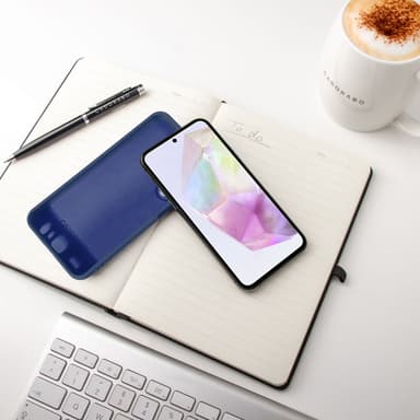 Samsung Galaxy M35 Suojakuori Kotelo Case (sininen)