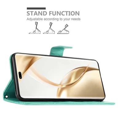 Honor 200 Pro Suojakuori Lompakkokotelo Kukka