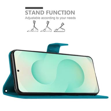 Samsung Galaxy S25 Plus Suojakuori Lompakkokotelo Kukka