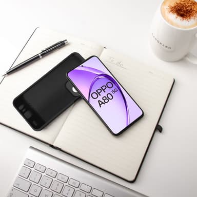 Oppo A80 Suojakuori Kotelo Case (musta)