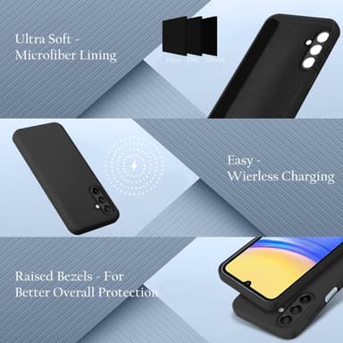 Samsung Galaxy A16 Suojakuori Kotelo Case (musta)