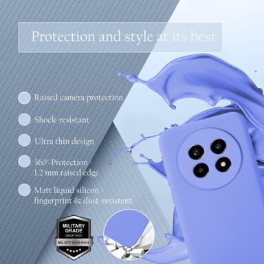 Realme 13 PRO 5G Suojakuori Kotelo Case (violetti)