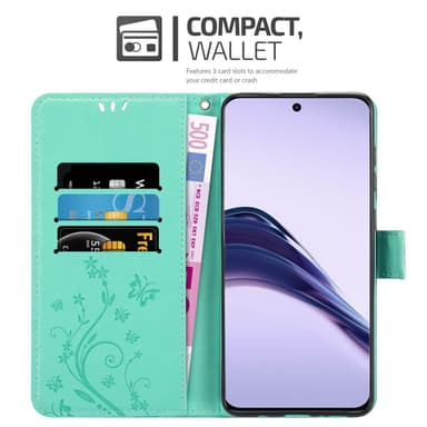 Realme 13 Pro 5G Suojakuori Lompakkokotelo Kukka