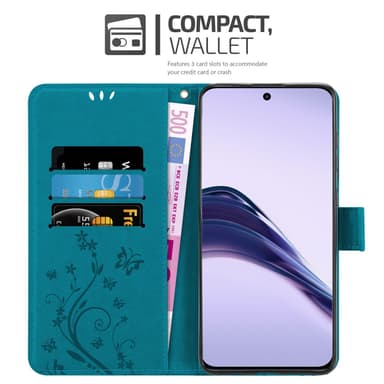 Realme 13 Pro 5G Suojakuori Lompakkokotelo Kukka