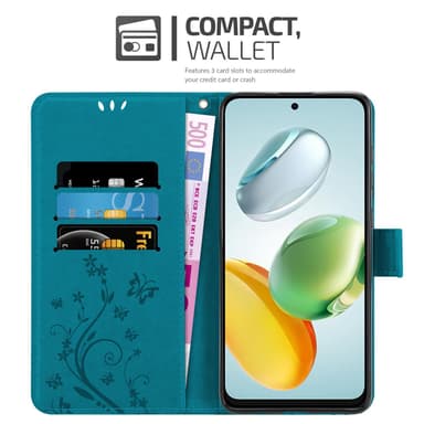 Honor 200 Smart Suojakuori Lompakkokotelo Kukka