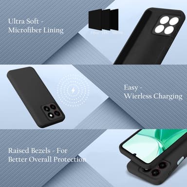 ZTE Blade A35 / A55 Suojakuori Kotelo Case (musta)
