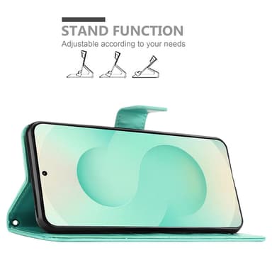 Samsung Galaxy S25 Plus Suojakuori Lompakkokotelo Kukka