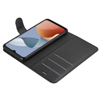 ZTE Blade A54 Suojakuori Lompakkokotelo (Musta)