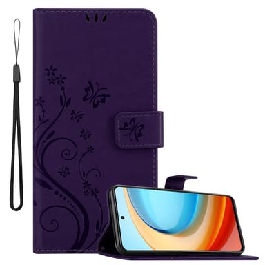 ZTE Blade A75 5G Suojakuori Lompakkokotelo Kukka