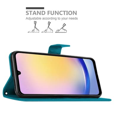 Samsung Galaxy A26 Suojakuori Lompakkokotelo Kukka