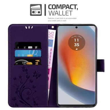 Motorola Moto Edge 50 Fusion Suojakuori Lompakkokotelo