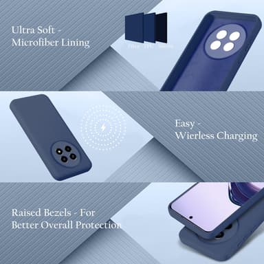Realme 13 PRO 5G Suojakuori Kotelo Case (sininen)