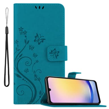 Samsung Galaxy A26 Suojakuori Lompakkokotelo Kukka