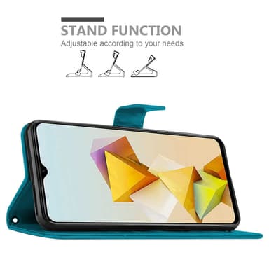 ZTE Blade A73 5G Suojakuori Lompakkokotelo Kukka