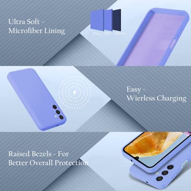 Samsung Galaxy M15 Suojakuori Kotelo Case (violetti)