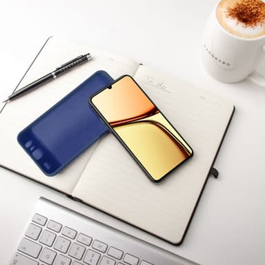 Realme C61 / C63 Suojakuori Kotelo Case (sininen)